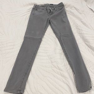 Ag the legging ankle, sz 26, slate grey
